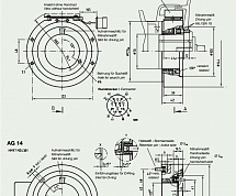 Инкрементальный энкодер EGZ 14 • AG 14